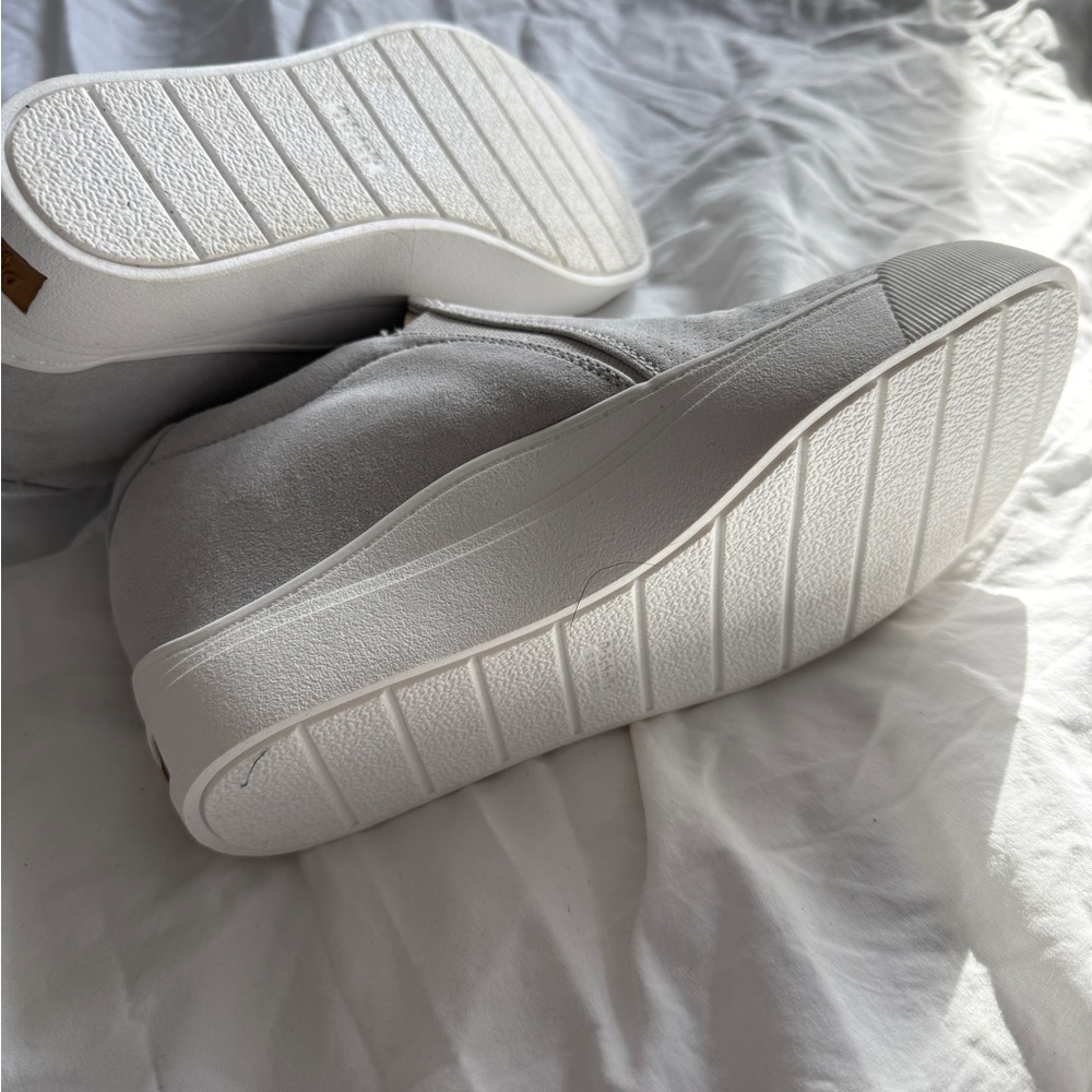 Dr. Scholl's Gray Slip-On Loafers - Picture 5 of 7